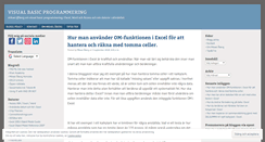 Desktop Screenshot of blogg.mikael-aberg.se
